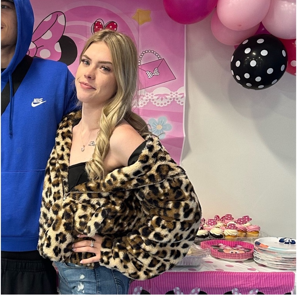 Cheetah jacket 🤍